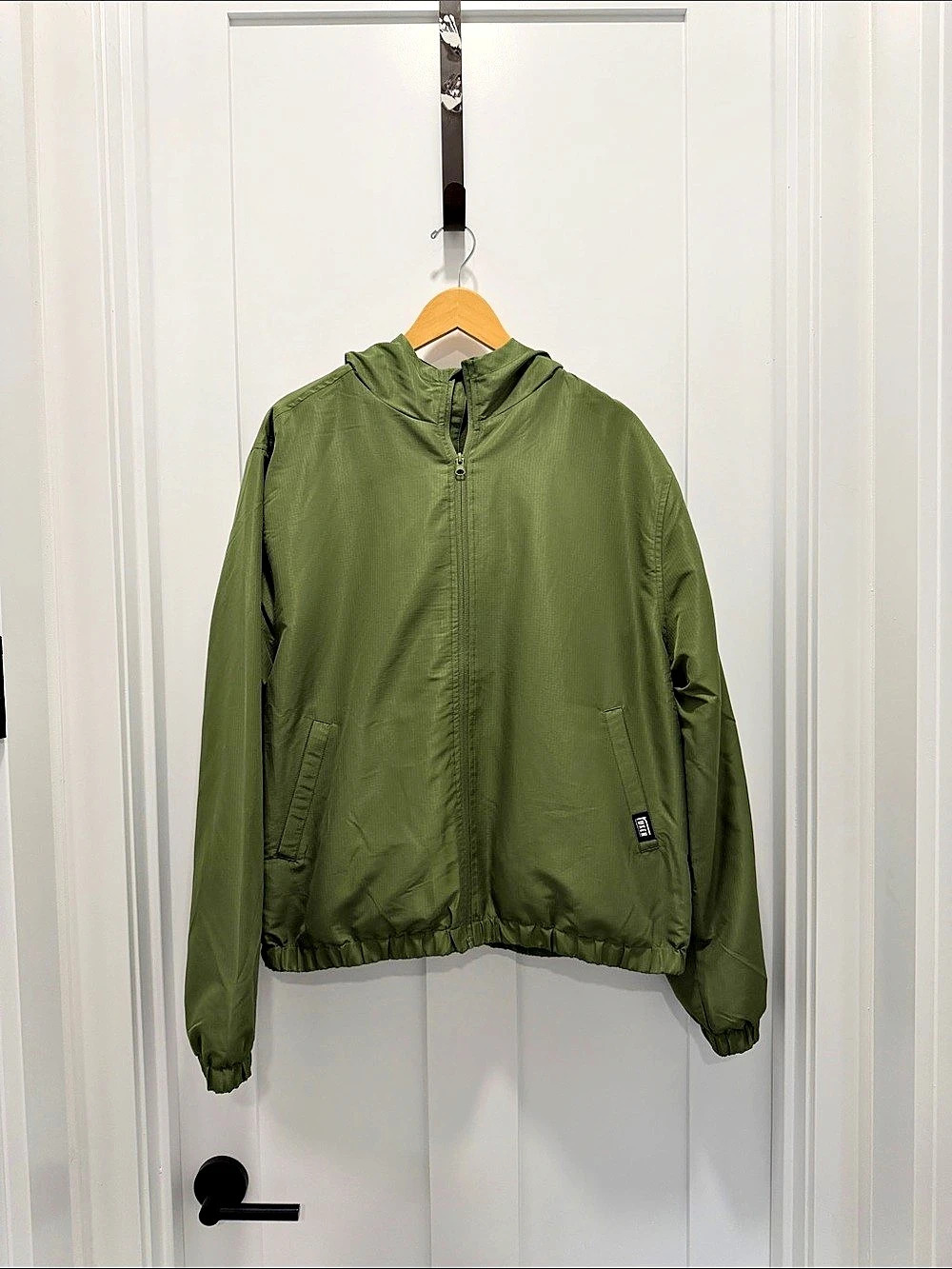 RUXEN Green Hooded Utility Jacket Like New